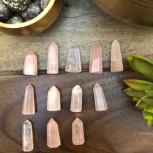 Load image into Gallery viewer, Mini Rose Quartz Tower Magic