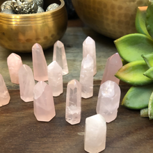 Load image into Gallery viewer, Mini Rose Quartz Tower Magic