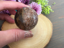 Load image into Gallery viewer, The Divine Alignment - Shaman Quartz and Red Rutile Sphere