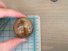 Load image into Gallery viewer, The Divine Alignment - Shaman Quartz and Red Rutile Sphere