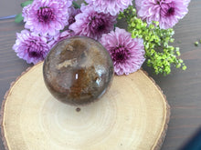 Load image into Gallery viewer, The Divine Alignment - Shaman Quartz and Red Rutile Sphere