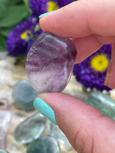 Load image into Gallery viewer, Fluorite Tumbles for Clarity and the Empath
